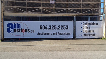 Promotional Signs fence banners